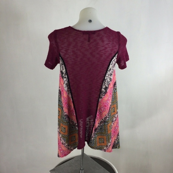 Poeme by Citron Santa Monica Top Mixed Fabrics - Picture 3 of 8